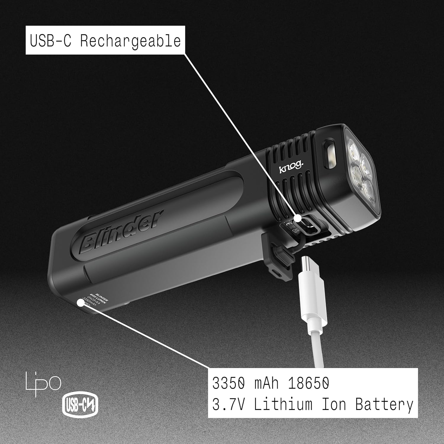 Blinder 600 Front Light | Power on a budget