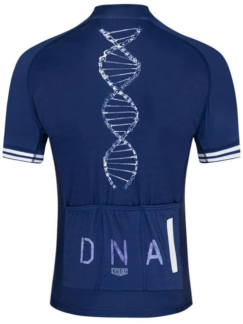 DNA Men's Cycling Jersey - Navy