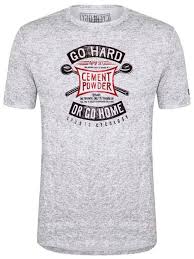 Go Hard or Go Home Technical T-Shirt - Grey - Large