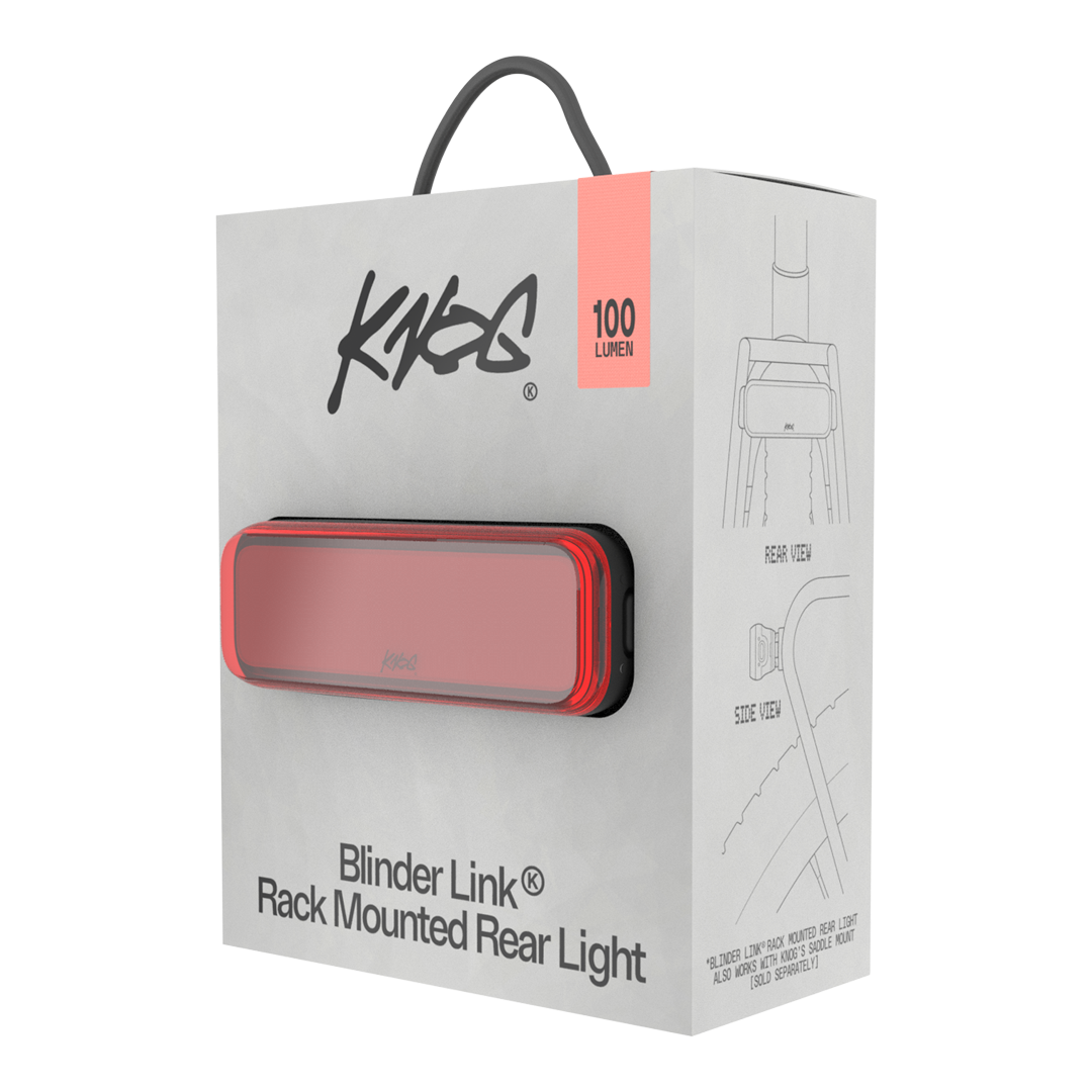 Blinder Link Rear Bike Light | 100 Lumens | Wow So Convenient!