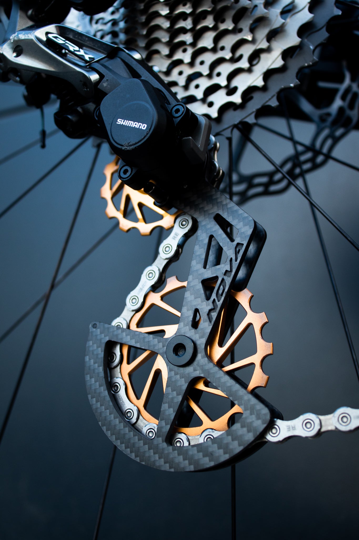 Carbon Ceramic Derailleur Shimano GRX 11S 812