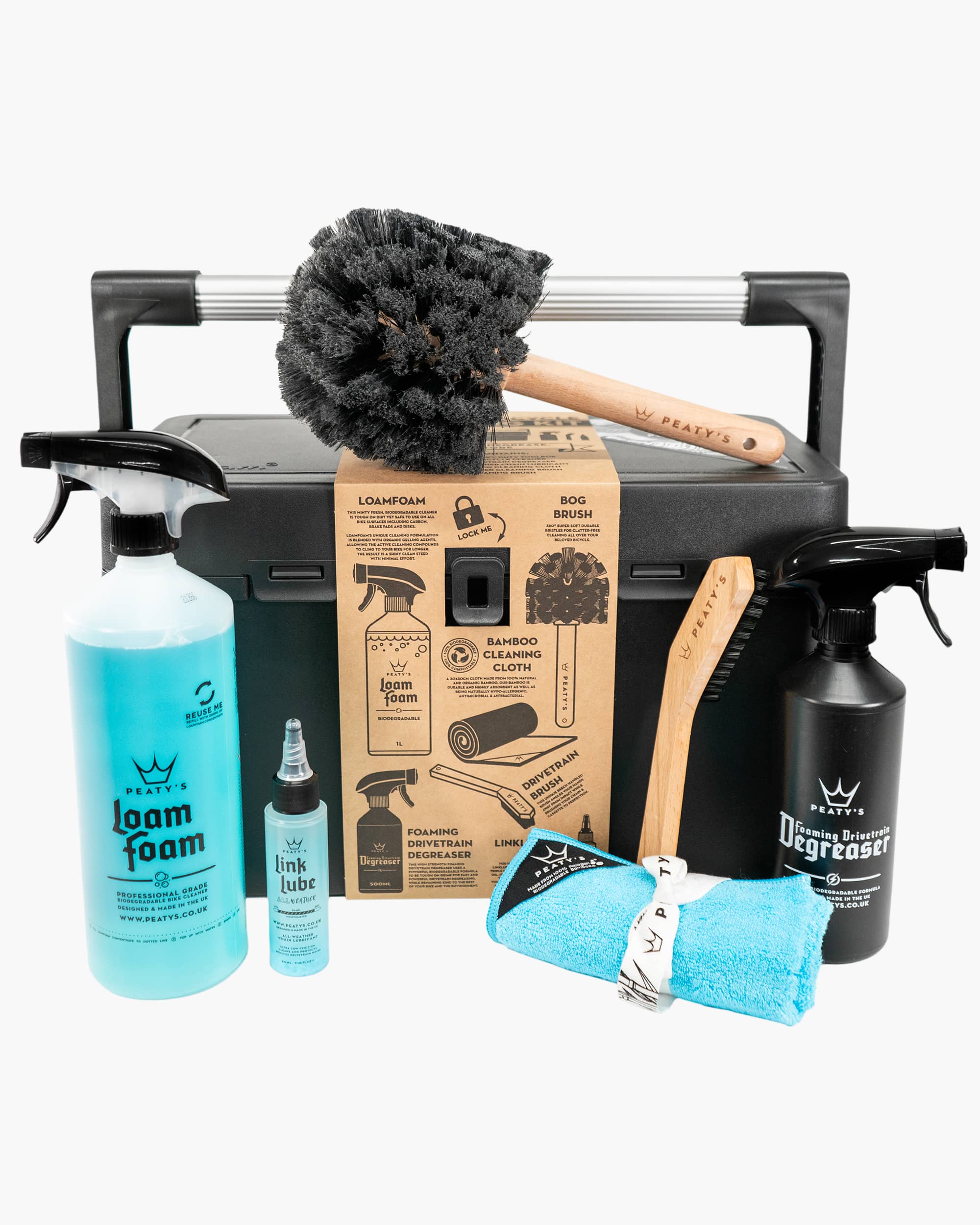 Peaty's Loam Foam Concentrate Nettoyant pour vélo de qualité professionnelle 1 l Peaty's Loam Foam Concentrate Nettoyant pour vélo de qualité professionnelle 1 l