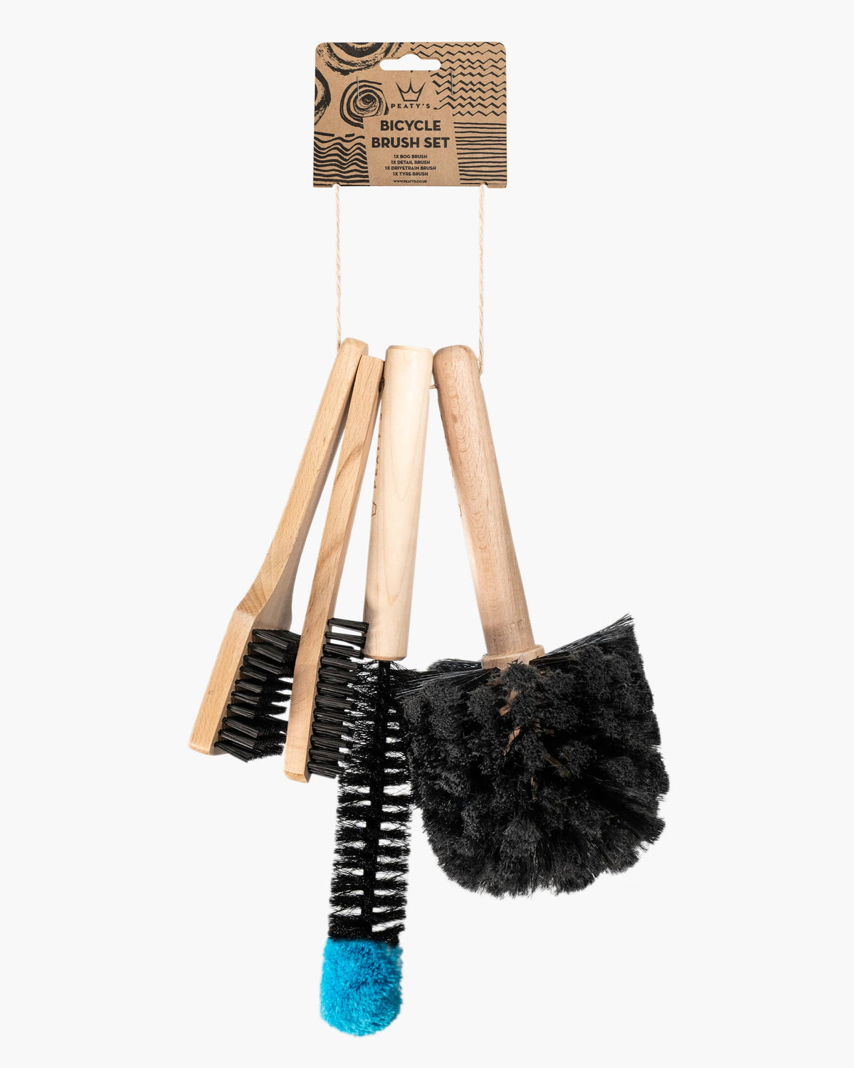 Peaty&#39;s Bicycle Brush Set