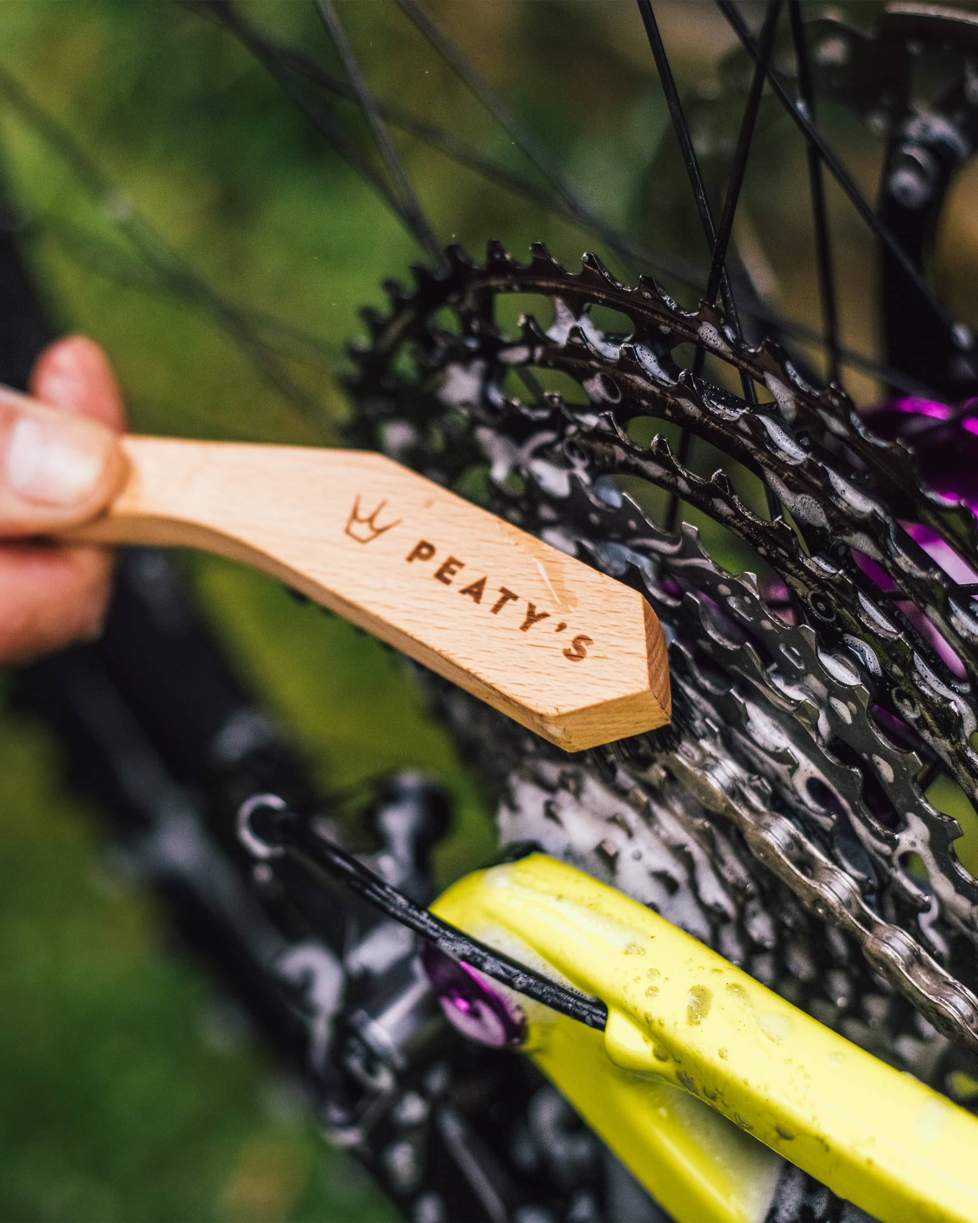 Peaty's Drivetrain Brush