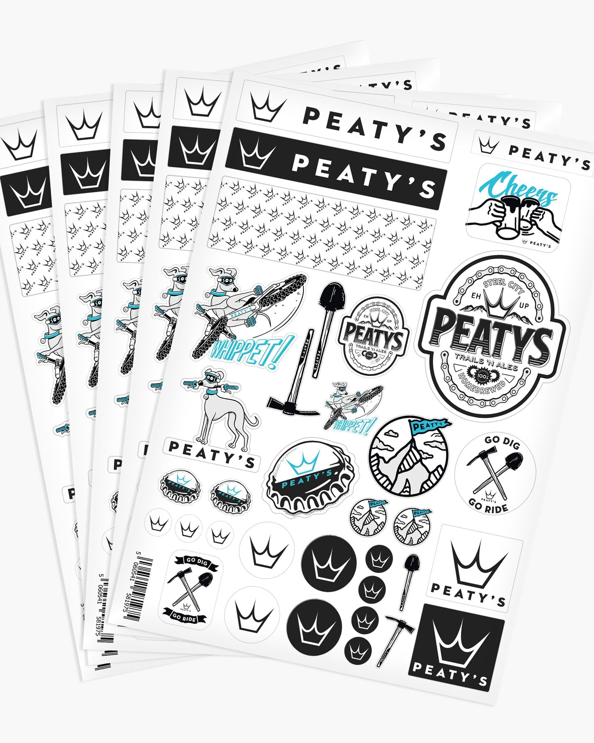 Peaty&#39;s Sticker Pack