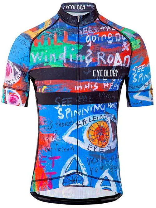 8 Days Men&#39;s Cycling Jersey - Blue