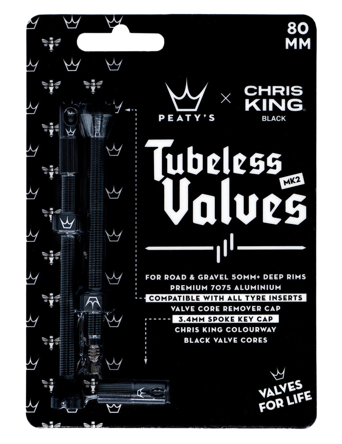Peaty&#39;s (MK2) Tubeless Valves | Chris King
