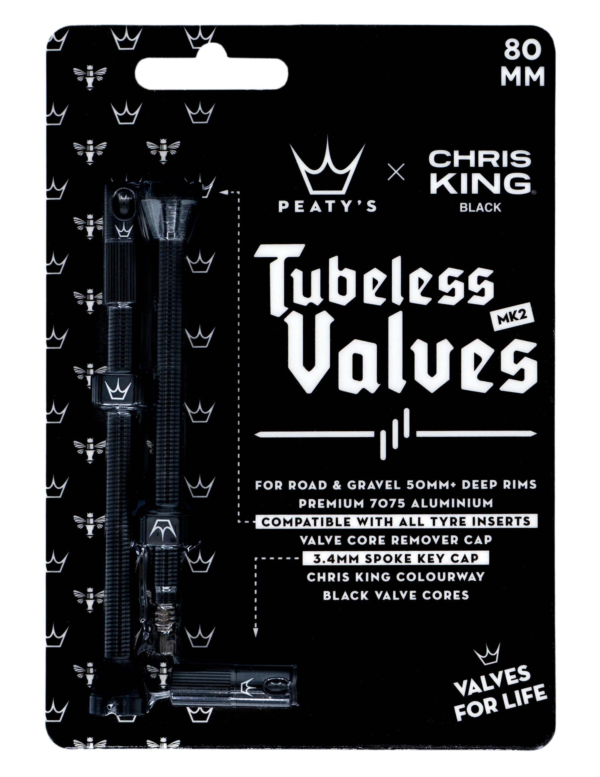 Peaty's (MK2) Tubeless Valves | Chris King