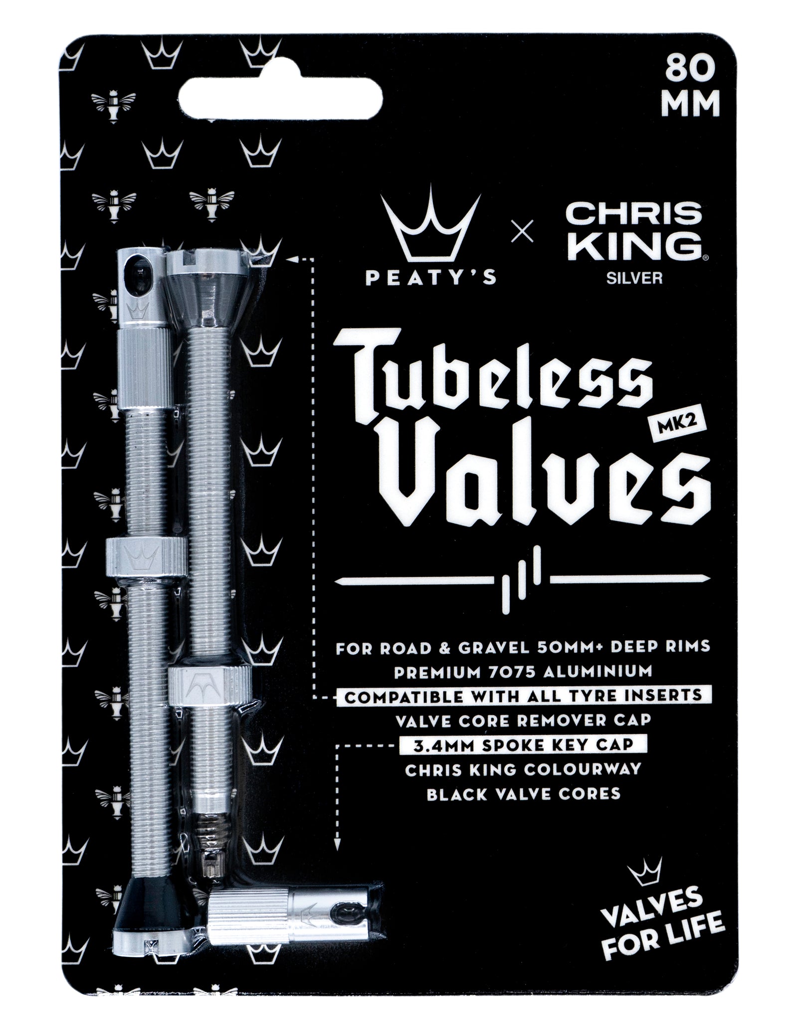 Peaty's (MK2) Tubeless Valves | Chris King