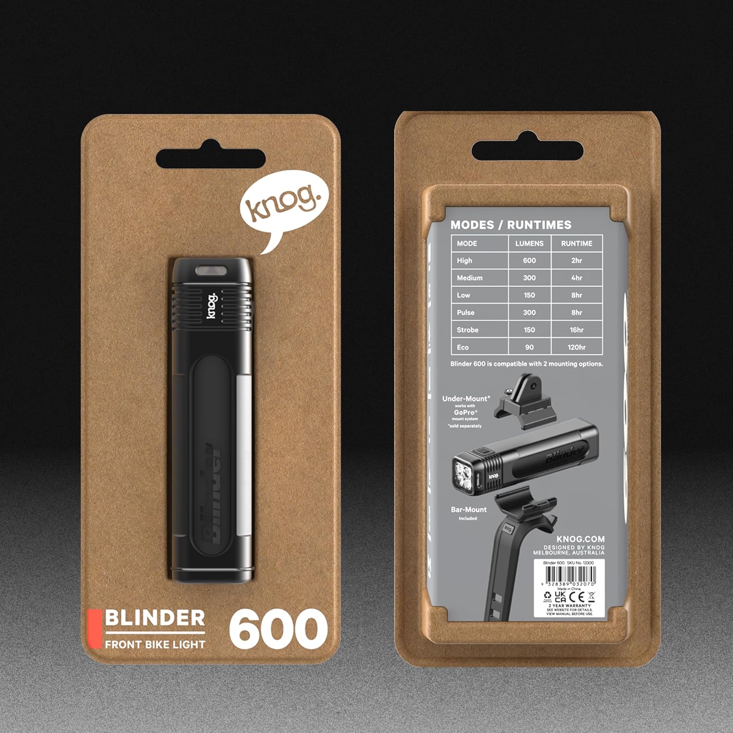 Blinder 600 Front | Plus 20 Rear | Combo | Save