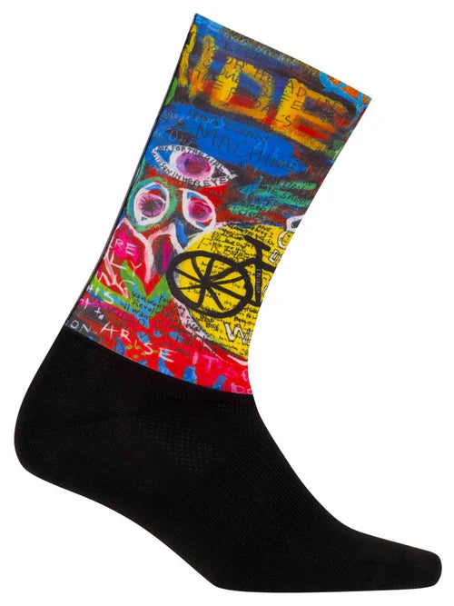 8 Days Aero Cycling Socks - One Size / Blue