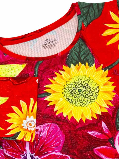 Aloha Women&#39;s Technical T-Shirt - M / Red