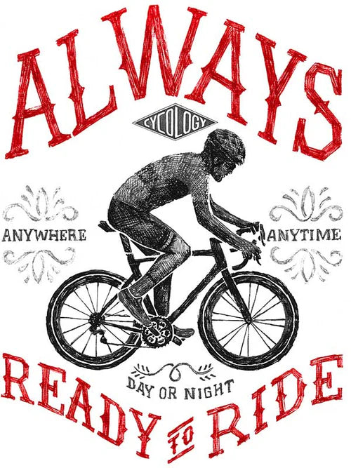 Always Ready to Ride T-Shirt - Green