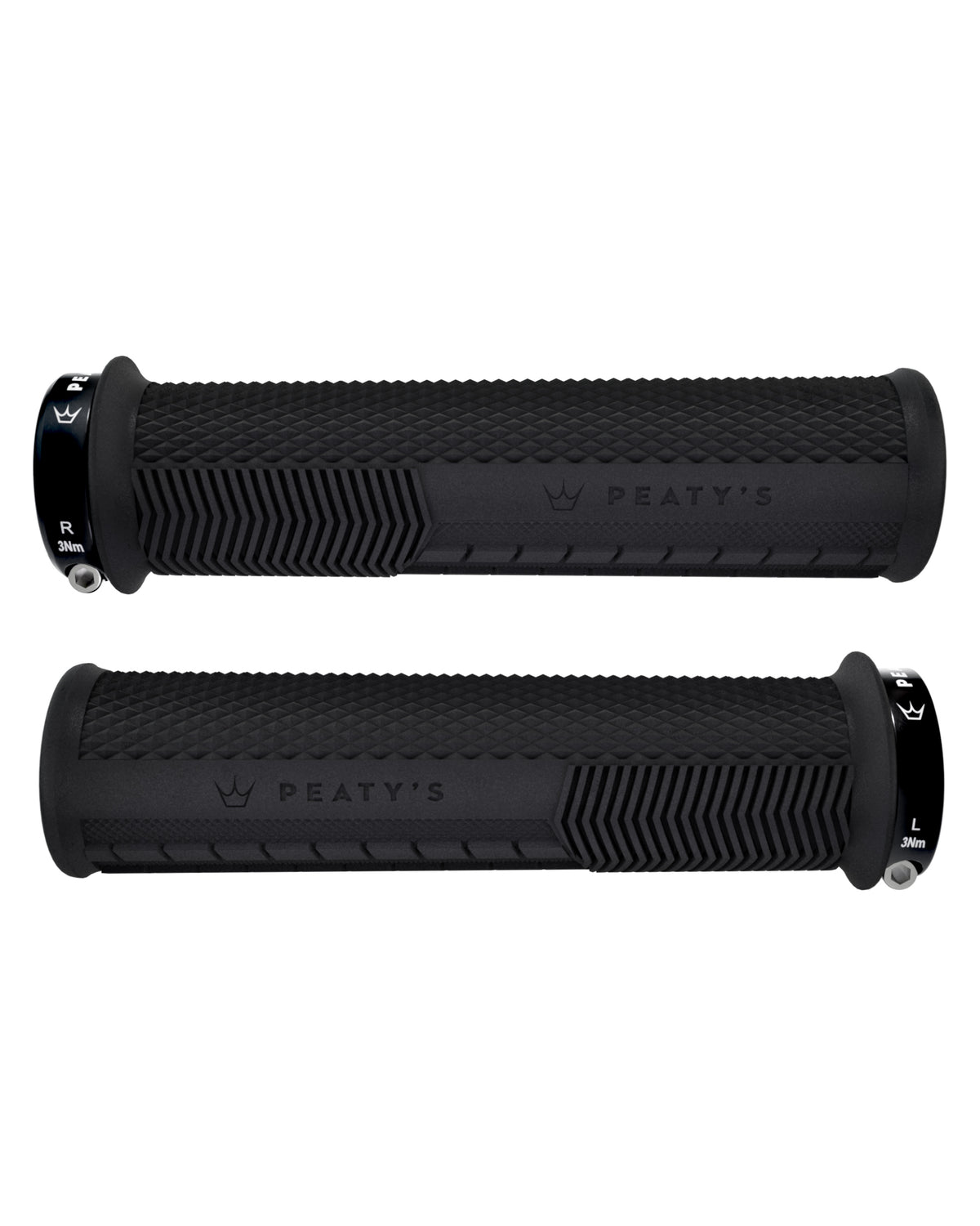 Peaty&#39;s Monarch Grips | Knurled Grip | Thick