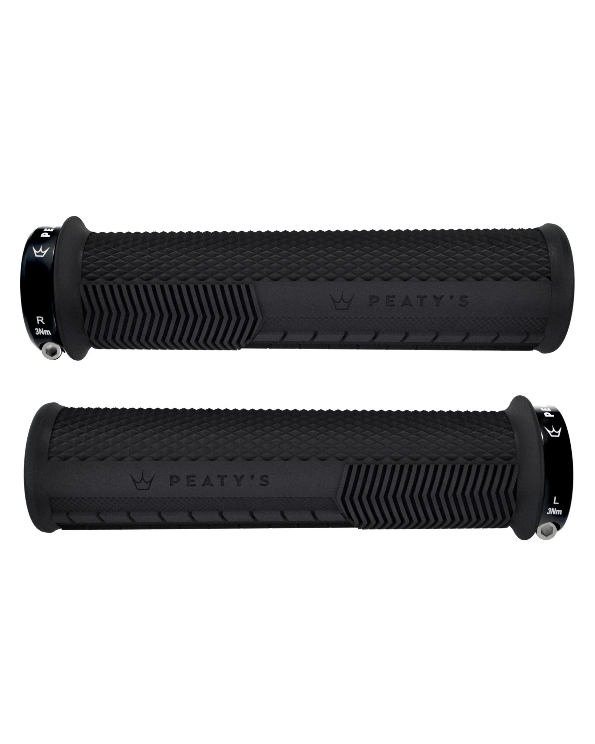 Peaty's Monarch Grips | Knurled Grip | Thin