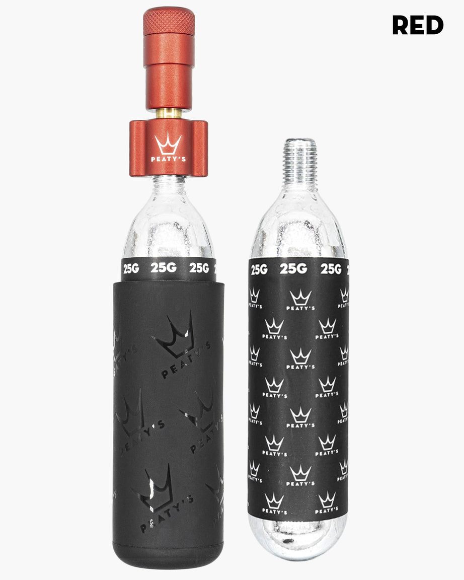 Peaty&#39;s Holeshot CO2 Tyre Inflator Kit | Chris King