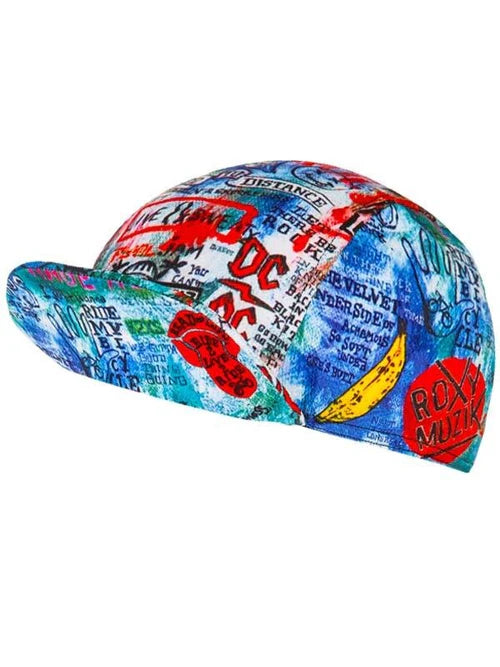 Rock n Roll Cycling Cap - One Size / Blue