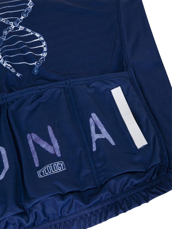 DNA Men's Cycling Jersey - Navy