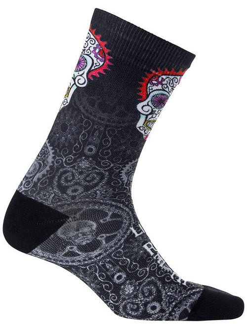 Day of the Living Cycling Socks - One-Size / Black