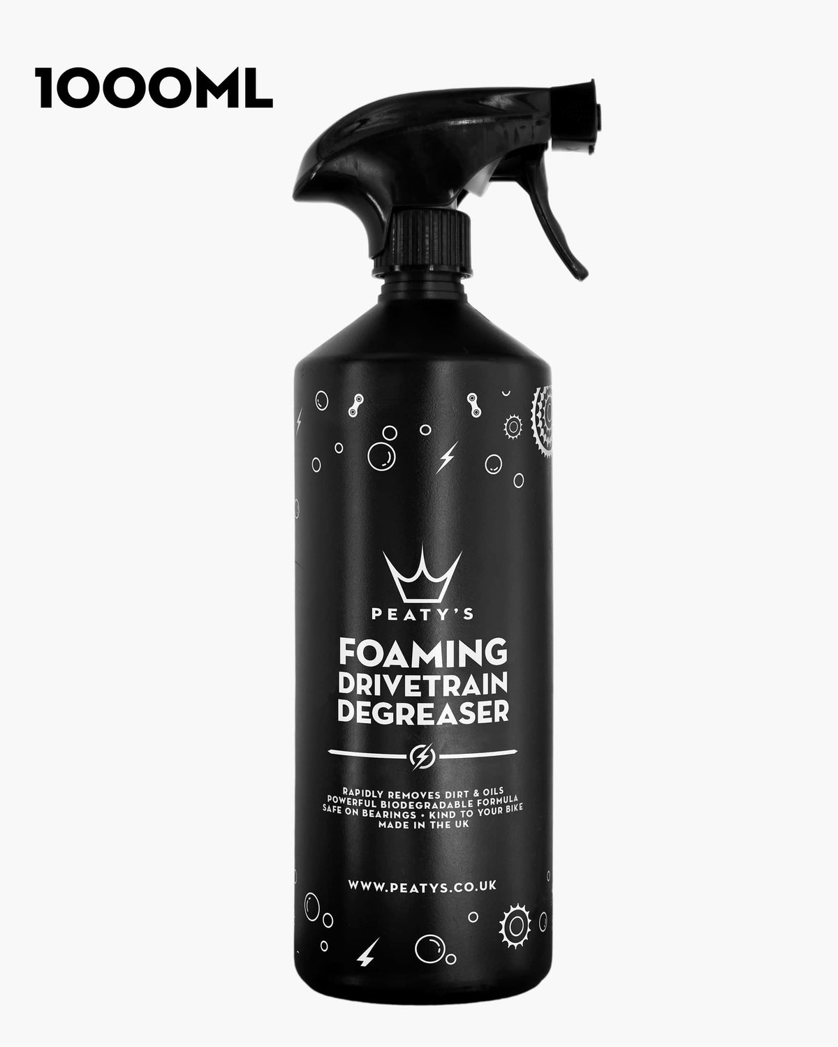 1 Ltr Peaty&#39;s Foaming Drivetrain Degreaser