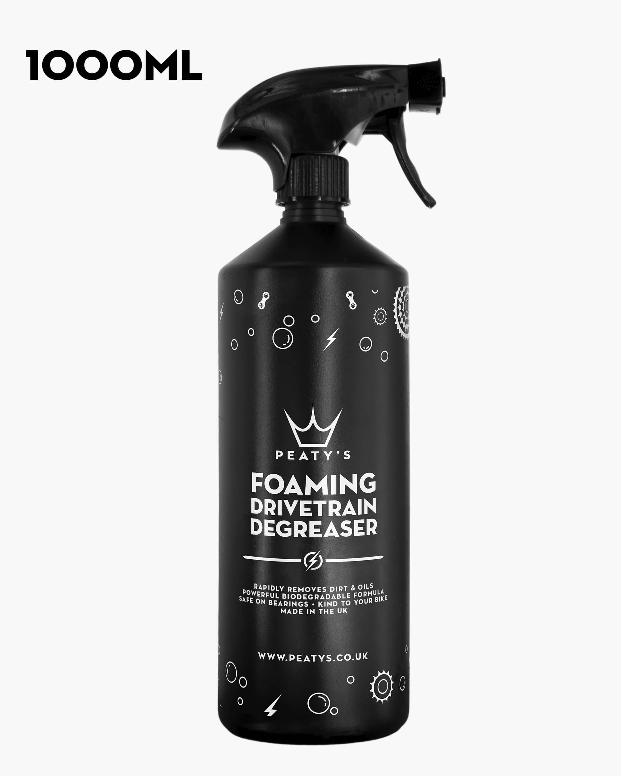 1 Ltr Peaty's Foaming Drivetrain Degreaser