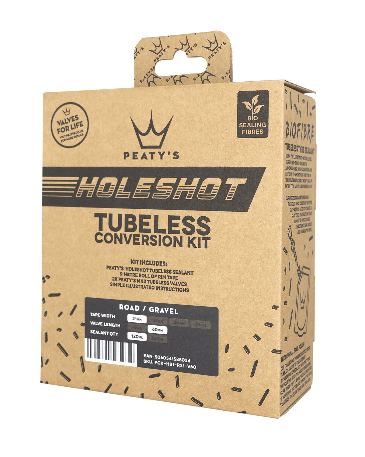 Peaty&#39;s Holeshot Tubeless Conversion Kit 25mm