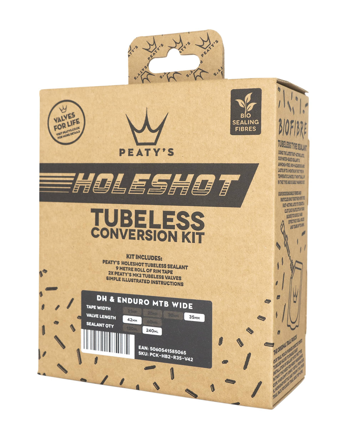 Peaty&#39;s Holeshot Tubeless Conversion Kit 21 mm