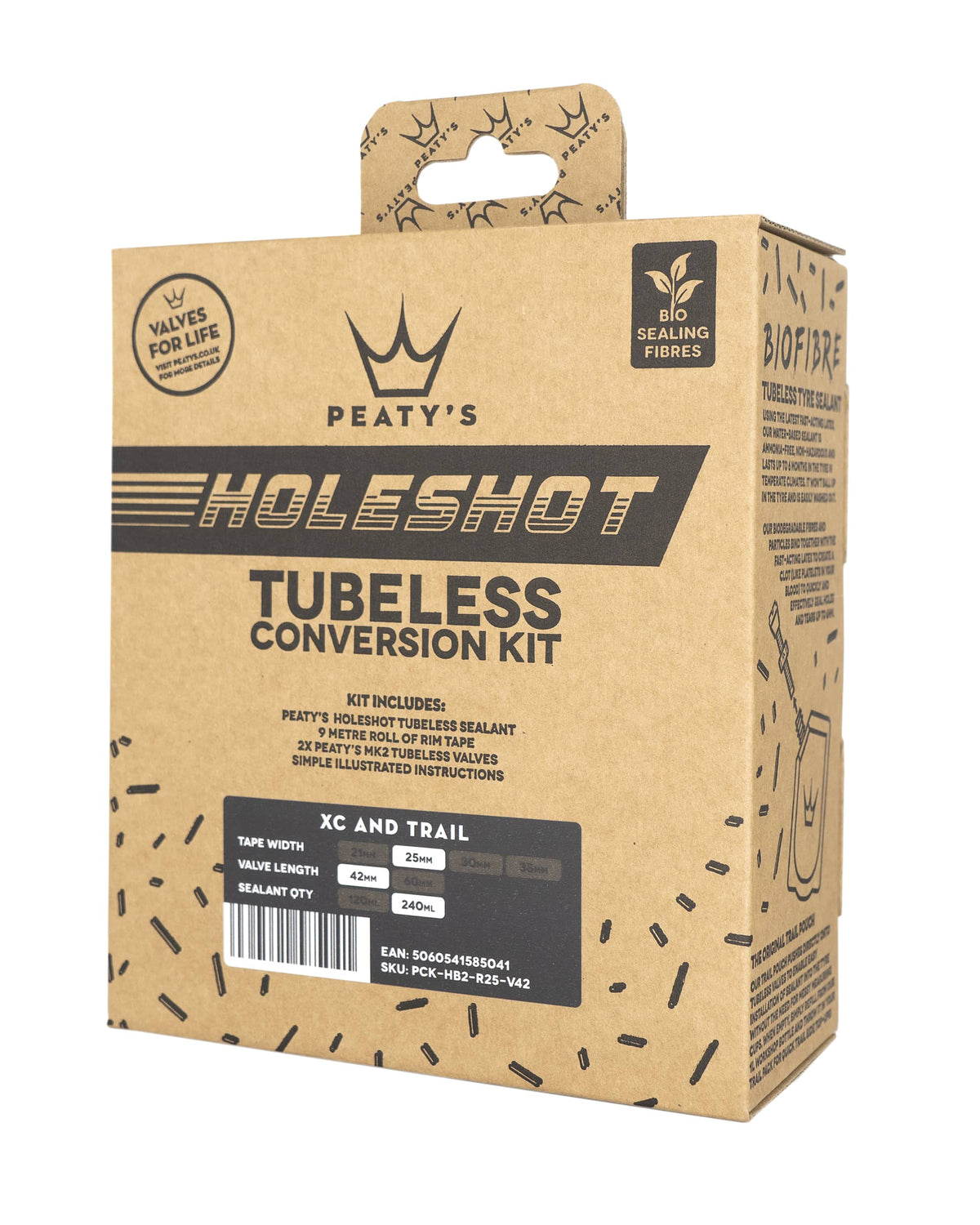 Peaty&#39;s Holeshot Tubeless Conversion Kit 35mm