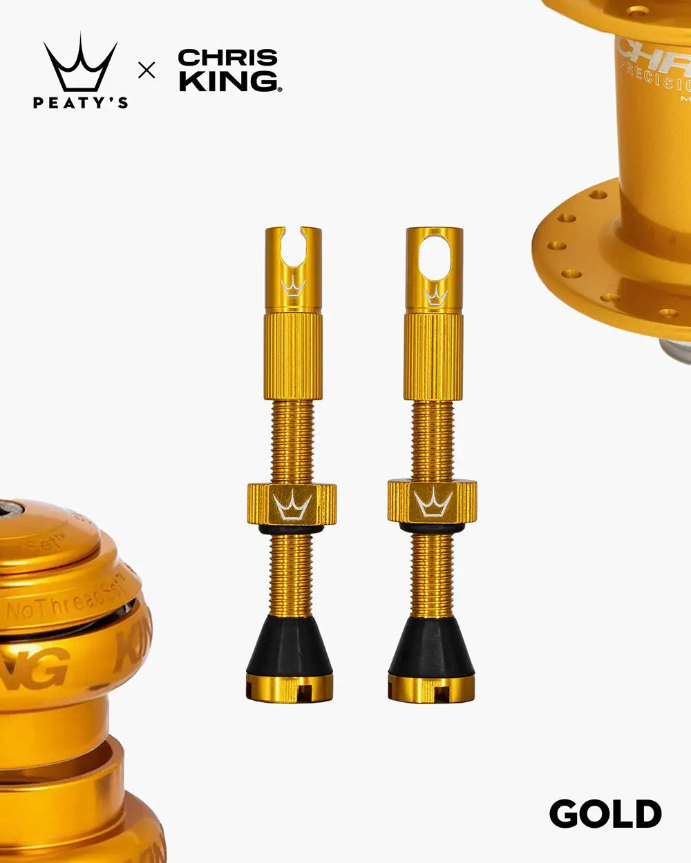 Peaty's Chris King (MK2) Tubeless Valves