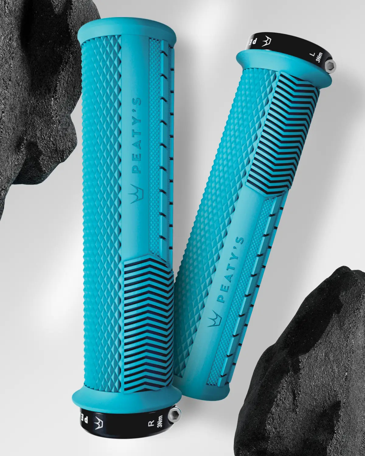 Peaty's Monarch Grips | Knurled Grip | Thick