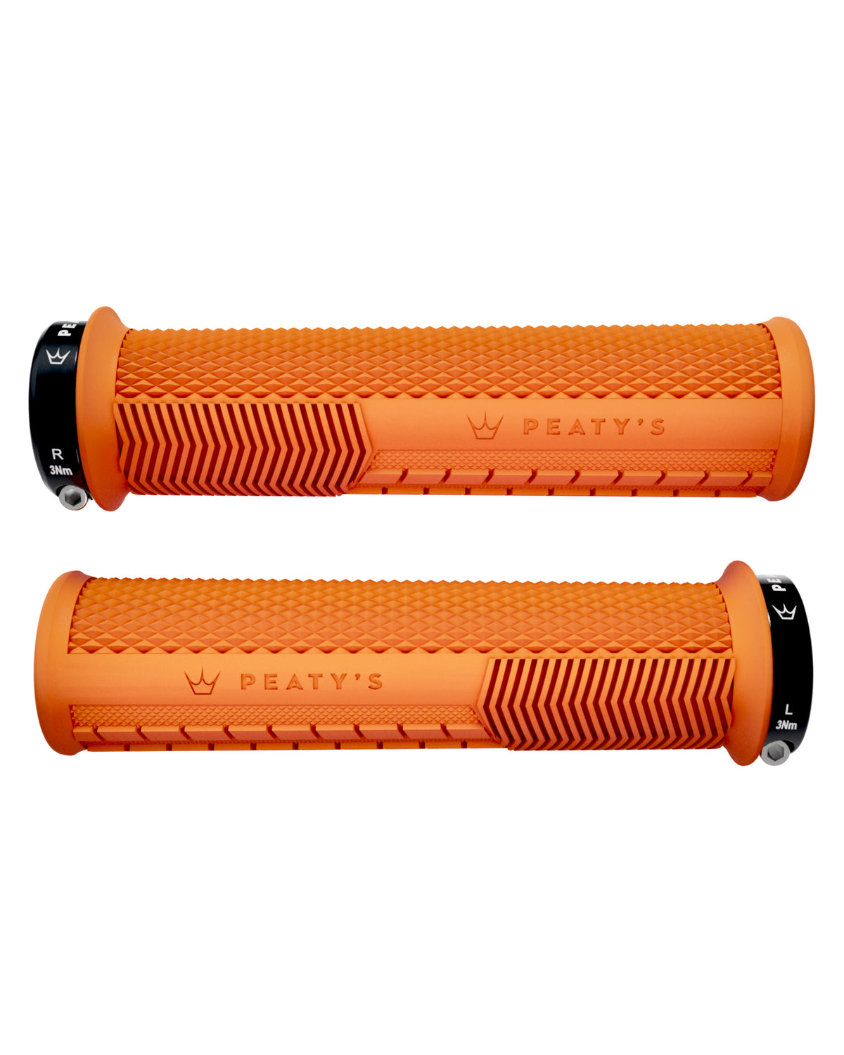 Peaty&#39;s Monarch Grips | Knurled Grip | Thick