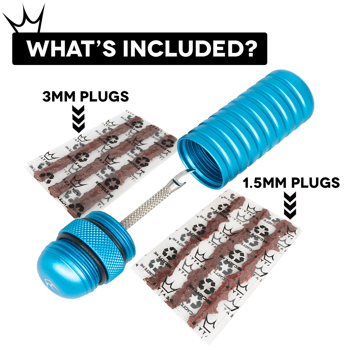 Peaty's Holeshot Tubeless Puncture Plugger Kit | Chris King