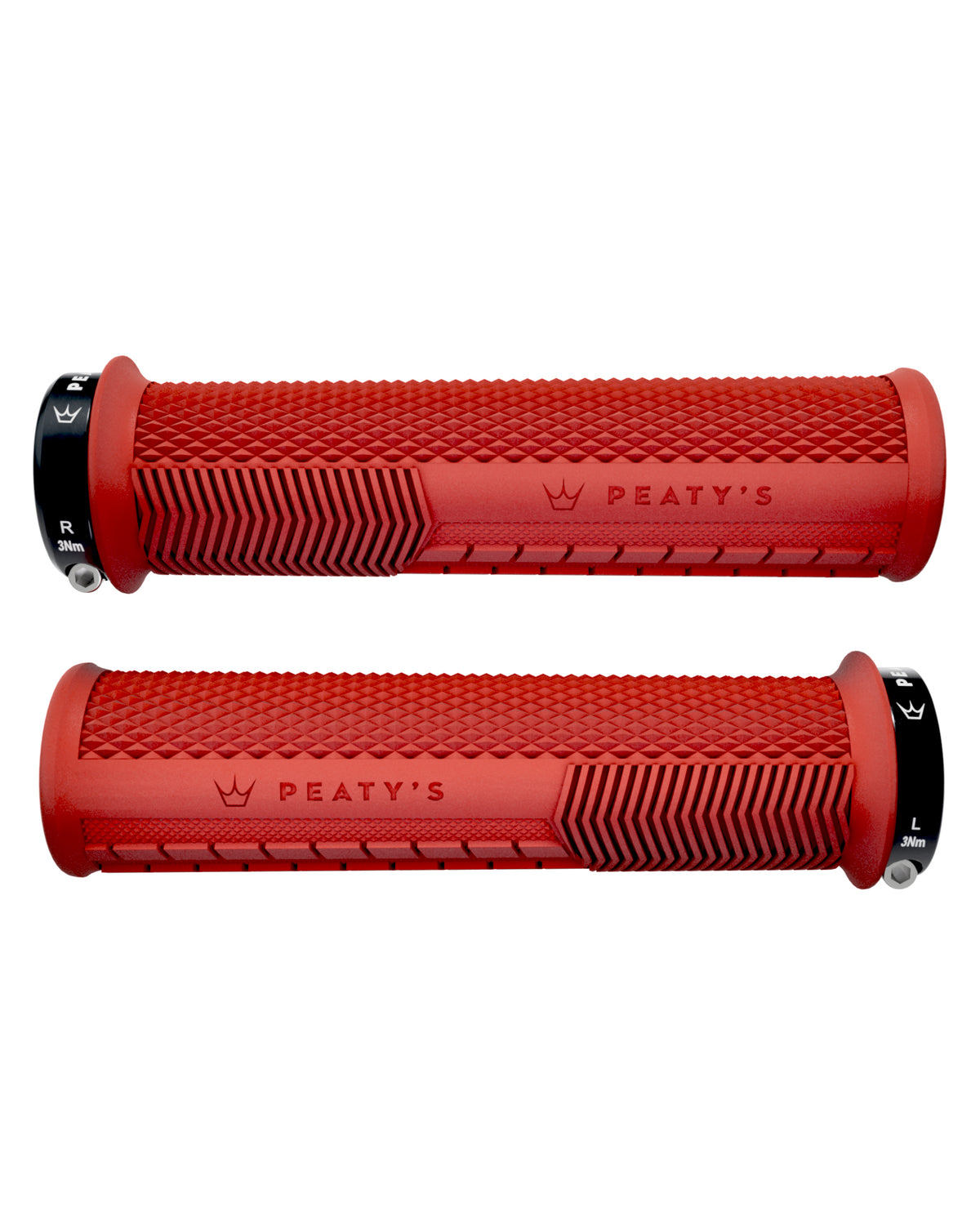 Peaty&#39;s Monarch Grips | Knurled Grip | Thick
