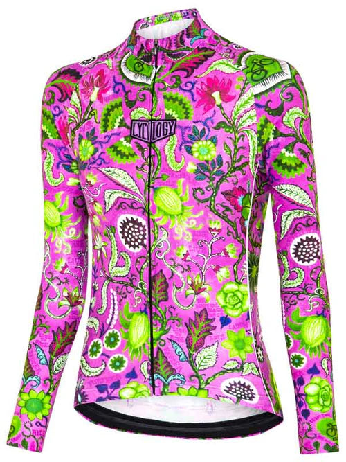 Secret Garden (PINK) Women&#39;s Long Sleeve Jersey - Pink -