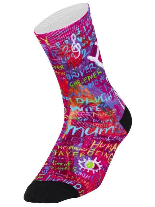 See Me Cycling Socks - One Size / Pink