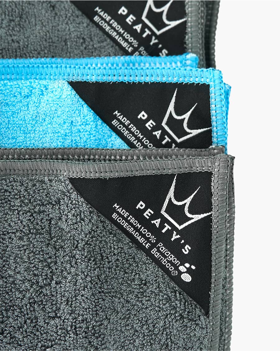 Peaty's Bamboo Bicycle Cleaning Cloth Packs (Single)