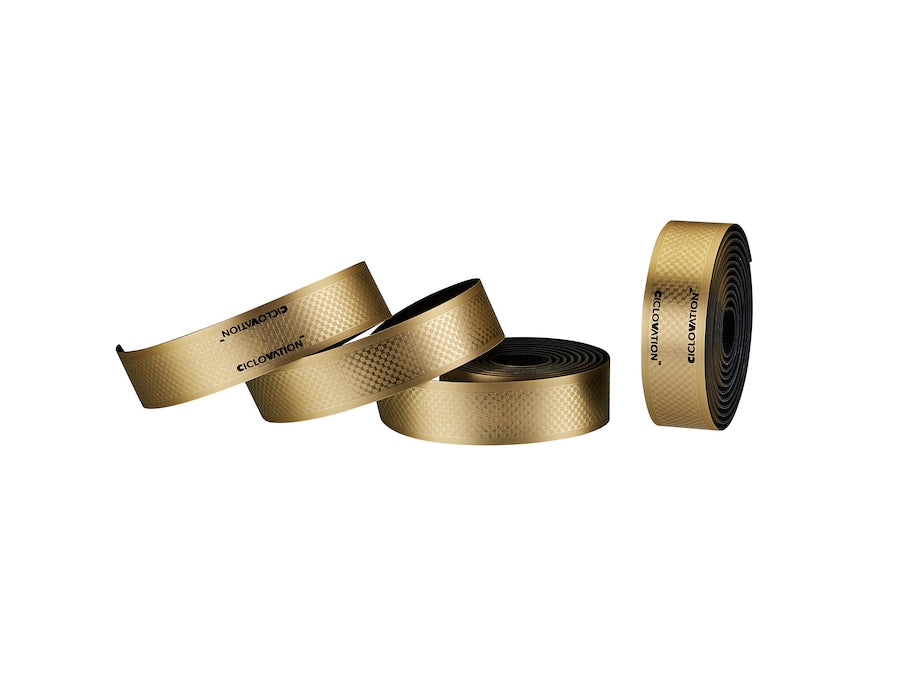 Ciclovation, Advanced Bar Tape, Vapor Metallic Gold