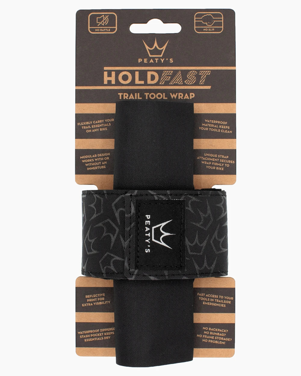 Peaty's Holdfast Trail Tool Wrap - Wrap it, Don’t strap it!