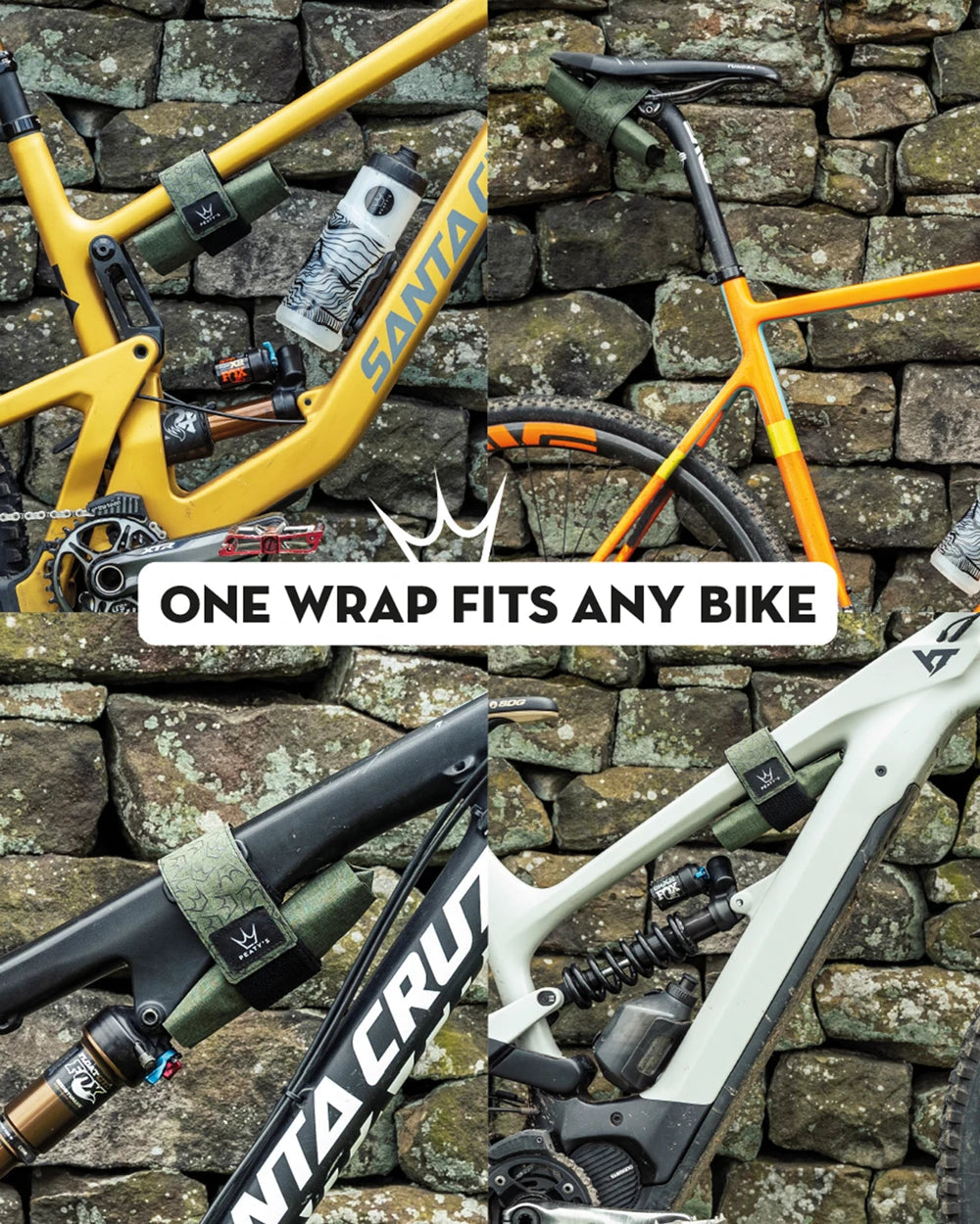 Peaty's Holdfast Trail Tool Wrap - Wrap it, Don’t strap it!