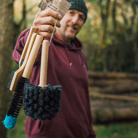 Peaty&#39;s Bicycle Brush Set