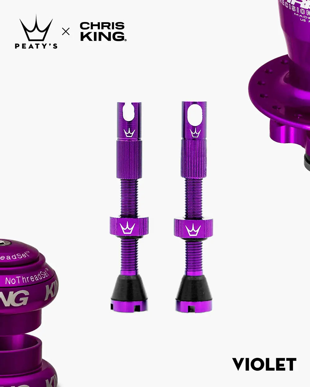 Peaty's Chris King (MK2) Tubeless Valves