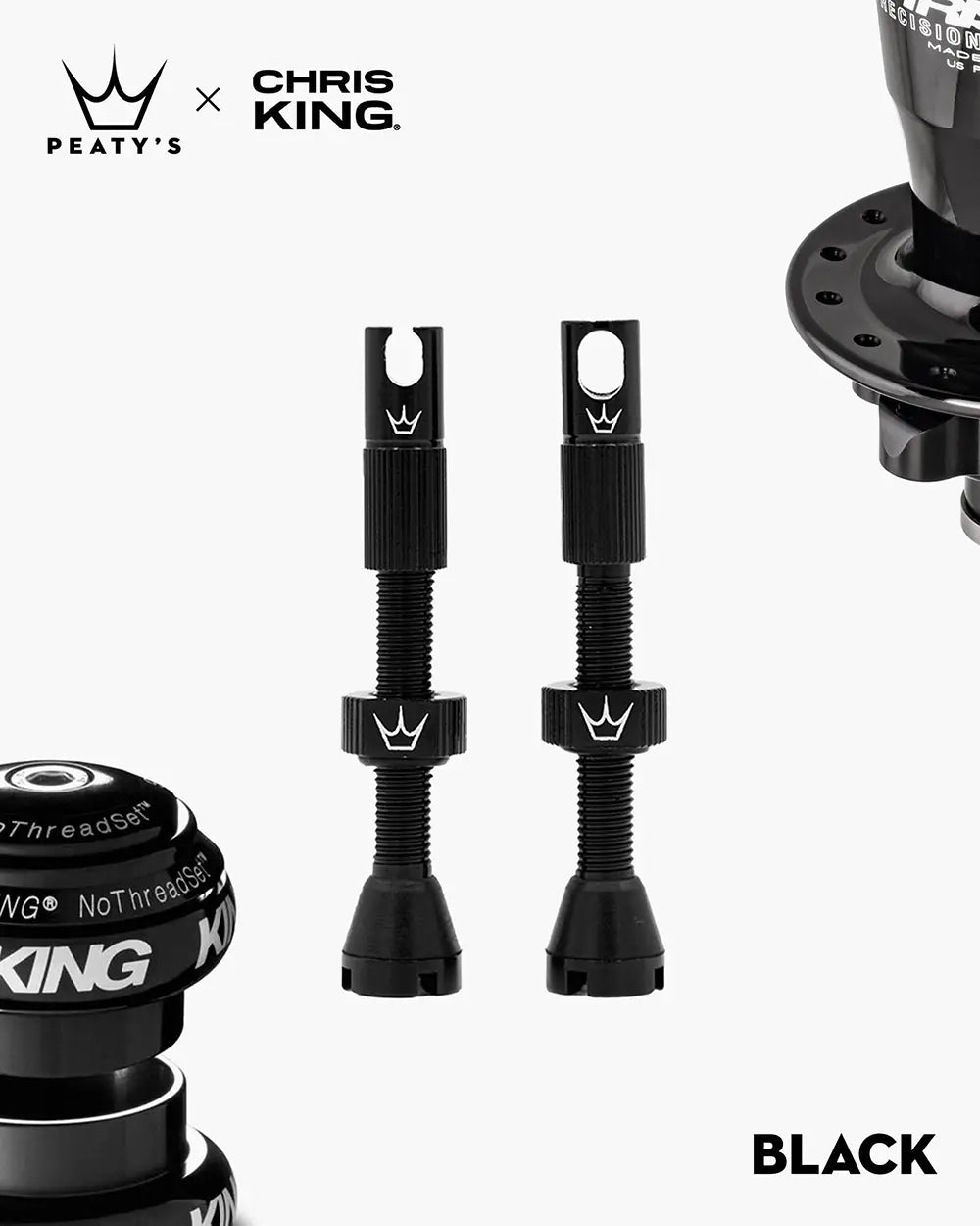 Peaty's Chris King (MK2) Tubeless Valves