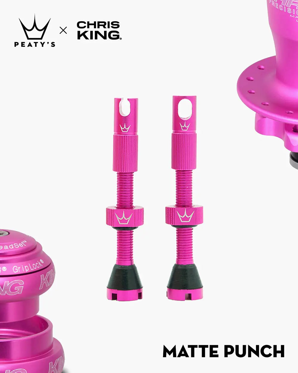 Peaty's Chris King (MK2) Tubeless Valves