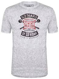 Go Hard or Go Home Technical T-Shirt -  Grey - Large