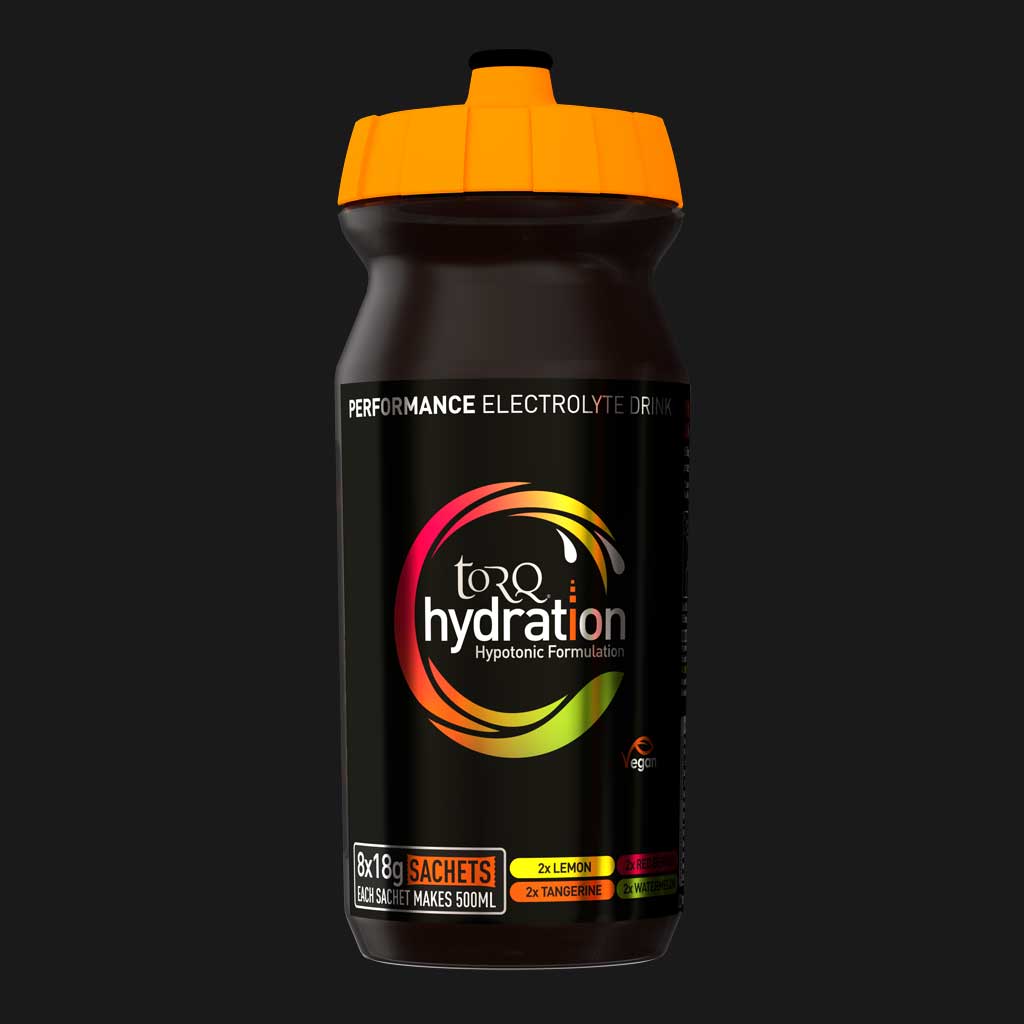 TORQ HYDRATION DRINK - 500ml Bottle & 8 Mixed Sachets