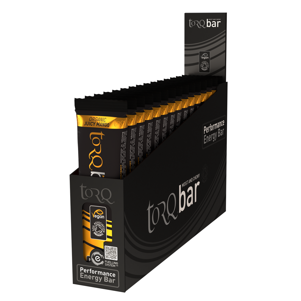 TORQ ENERGY BARS | Moist &amp; Chewy | Box of 15x Bars