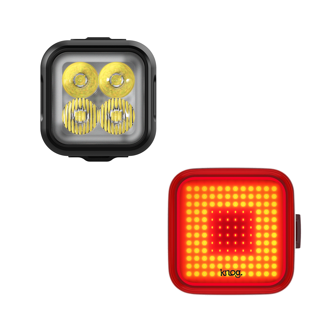 Blinder 900 Front & Blinder Square Rear Light Combo