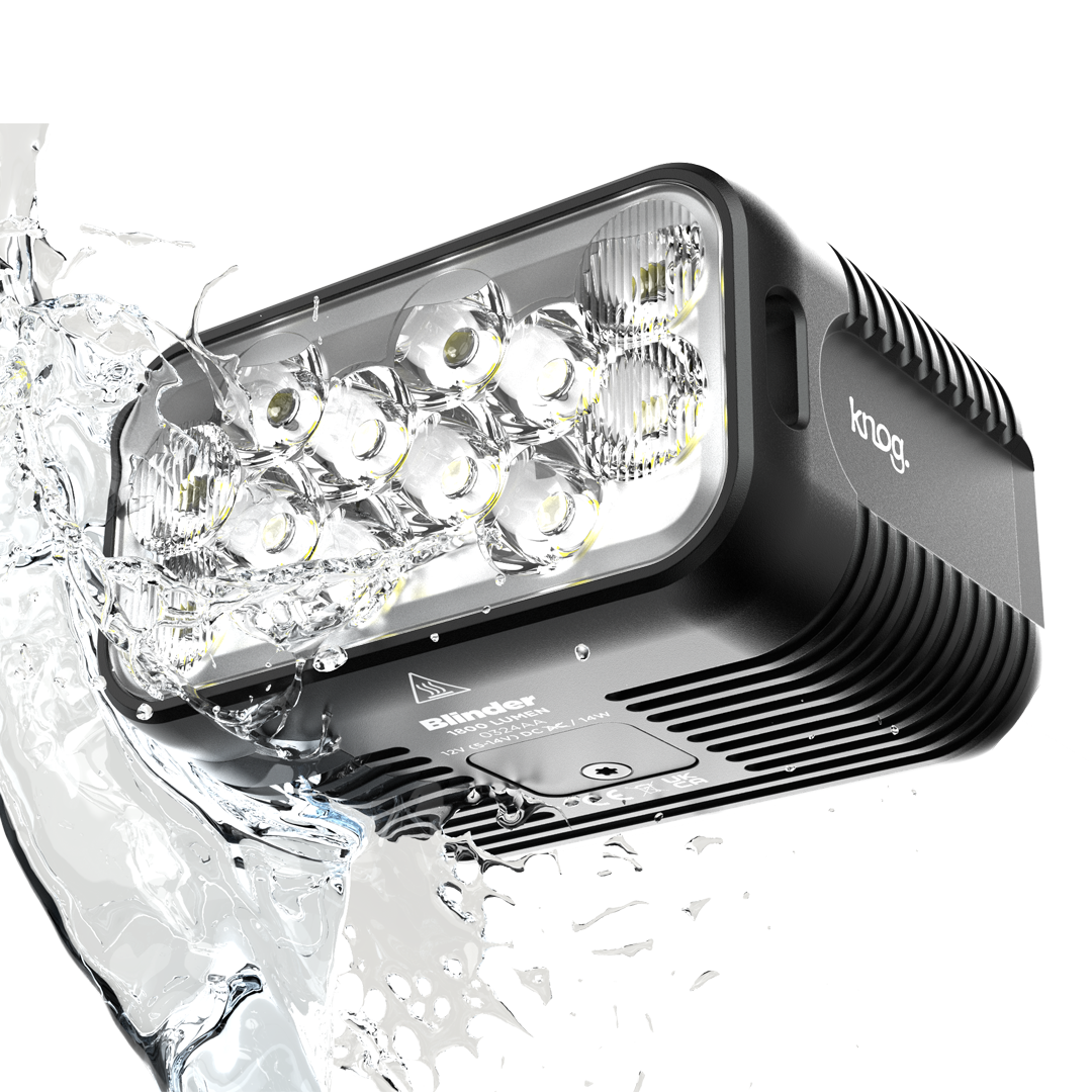 Blinder X 2300 Front Bike Light | 2300 Lumens | Handlebar Mount | Astounding Performance!