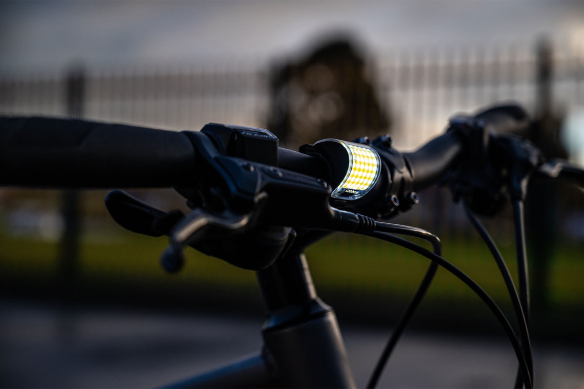 Lil&#39; Cobber Front Light | Low Glare LED Array | Be Seen | High Viz 330° Beam