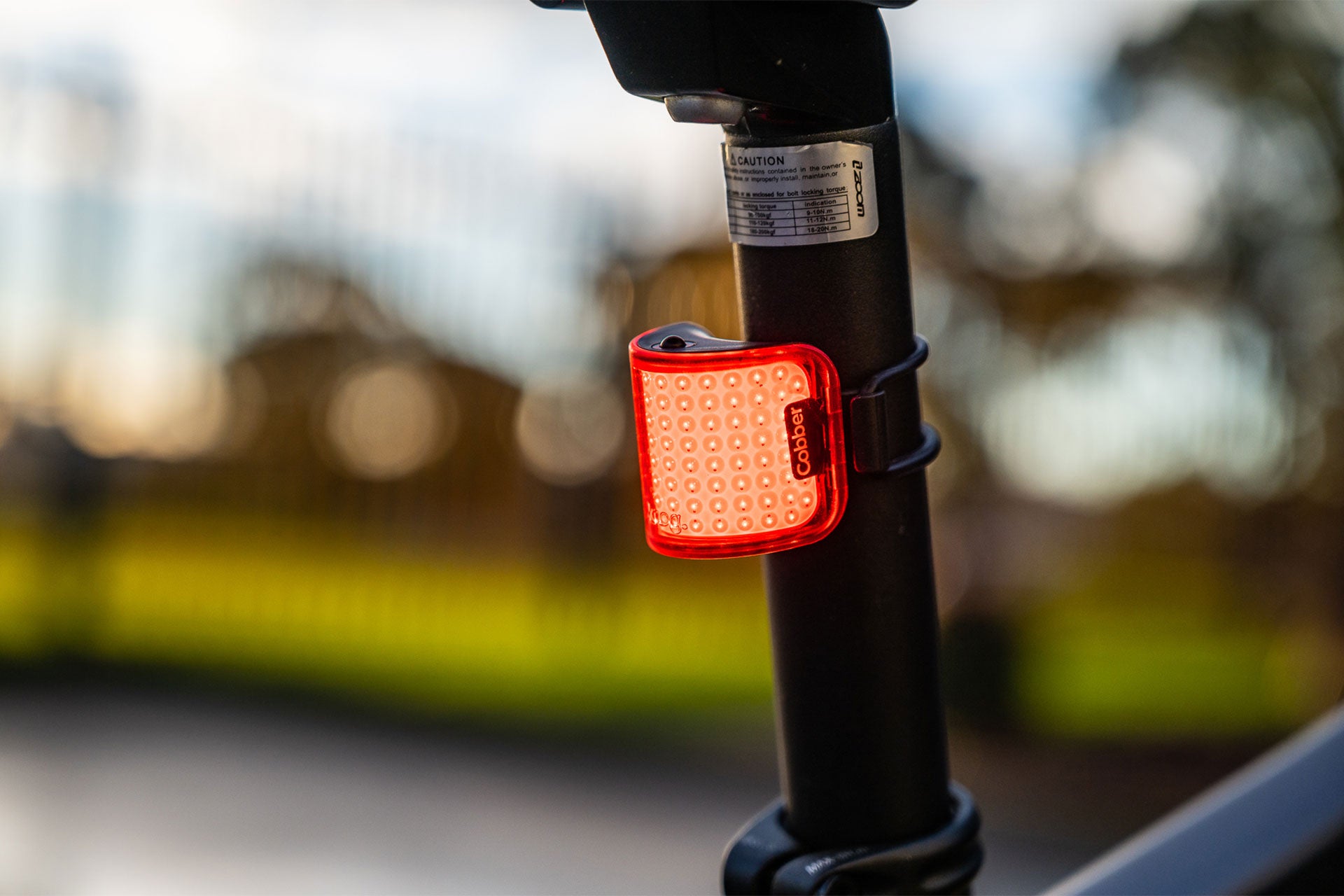 Lil' Cobber Rear Light | Low Glare LED Array | High Viz 330° Beam